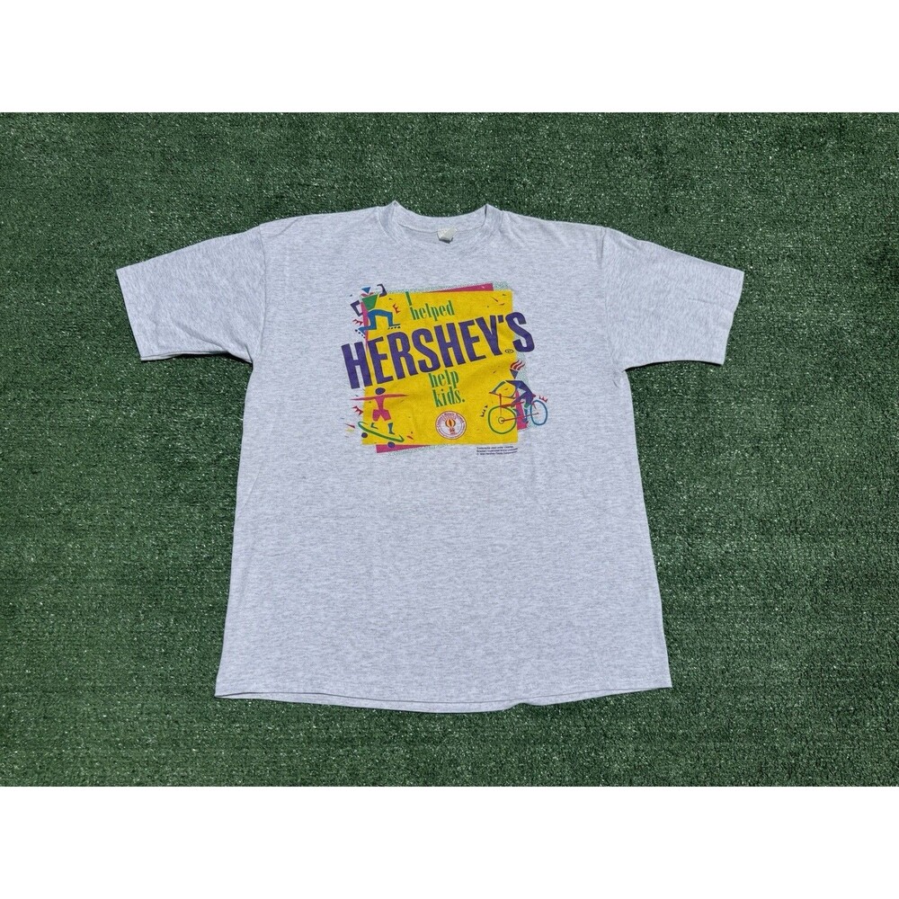 Vintage 90's Hershey's Children's Miracle Network Single Stitch T-Shirt Size XL